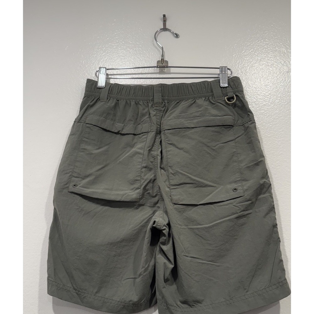 REI CO-OP Green Hiking Shorts Mens Size 30 Camping Outdoor Gorpcore Pockets Camp - Picture 2 of 9